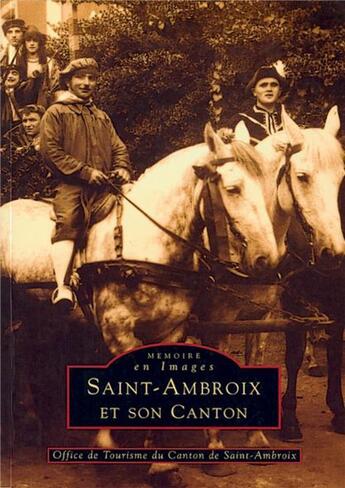 Couverture du livre « Saint-Ambroix et son canton » de  aux éditions Editions Sutton