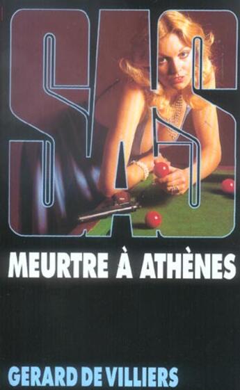 Couverture du livre « SAS T.44 ; meurtre à Athènes » de Gerard De Villiers aux éditions Malko