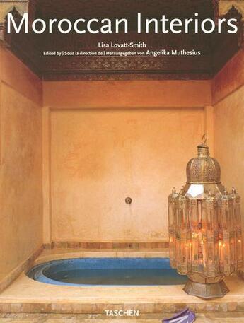 Couverture du livre « Moroccan interiors-trilingue » de  aux éditions Taschen