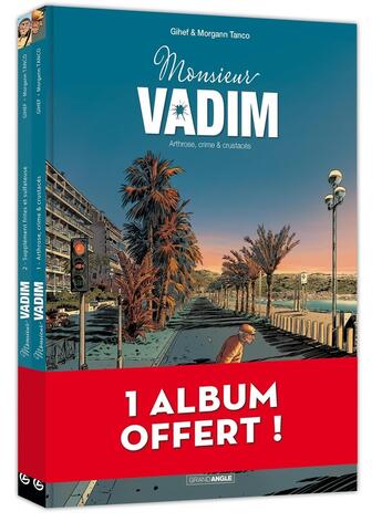 Couverture du livre « Monsieur Vadim : Tomes 1 et 2 » de Morgann Tanco et Gihef et Didier Mertens aux éditions Bamboo