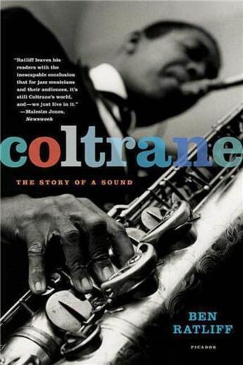 Couverture du livre « Coltrane the story of a sound » de Ratliff Ben aux éditions Interart