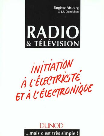 Couverture du livre « Mcs Radio Television » de Aisberg aux éditions Dunod