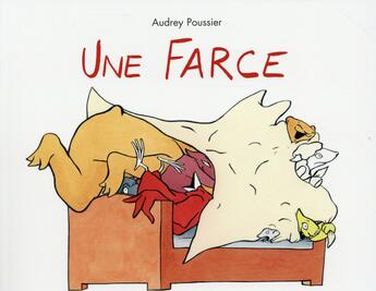 Couverture du livre « Une farce » de Poussier Audrey aux éditions Ecole Des Loisirs