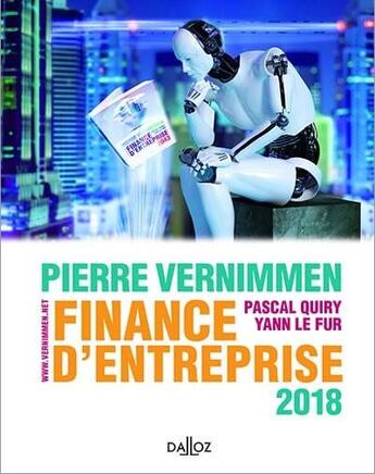 Couverture du livre « Finance d'entreprise (édition 2018) » de Pierre Vernimmen aux éditions Dalloz