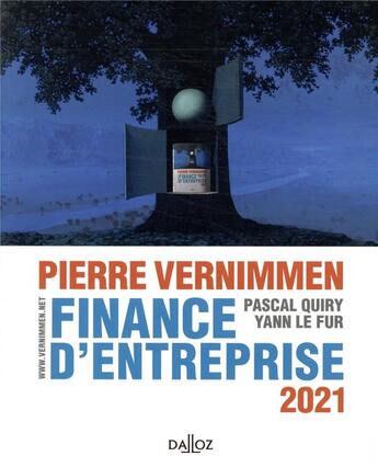 Couverture du livre « Finance d'entreprise (édition 2021) » de Yann Le Fur et Pierre Vernimmen et Pascal Quiry aux éditions Dalloz