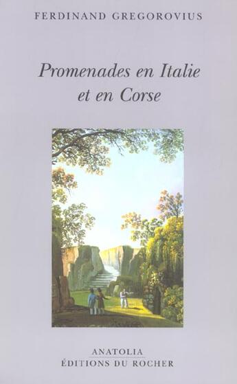 Couverture du livre « Promen en italie et corse » de  aux éditions Rocher