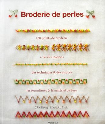 Couverture du livre « Broderie de perles » de Yasuko Endo aux éditions Marabout