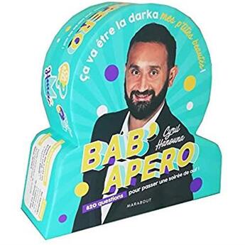 Couverture du livre « Bab'apéro » de Cyril Hanouna aux éditions Marabout