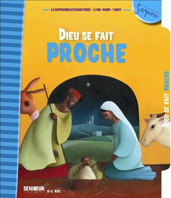 Couverture du livre « Dieu se fait proche ; 8-11 ans » de  aux éditions Mame