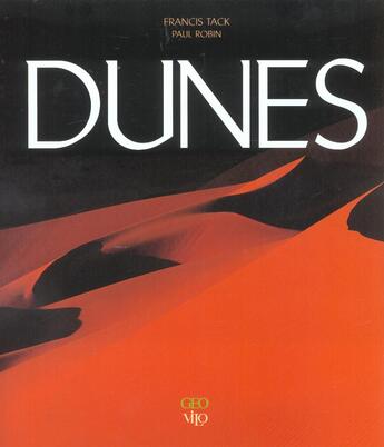 Couverture du livre « Dunes » de Francis Tack aux éditions Vilo