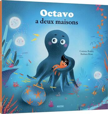 Couverture du livre « Octavo a deux maisons » de Corinne Boutry et Barbara Brun aux éditions Auzou