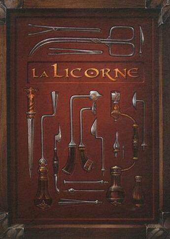 Couverture du livre « La licorne ; coffret Tome 4 » de Mathieu Gabella et Anthony Jean aux éditions Delcourt