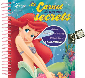 Couverture du livre « Carnet tous secrets disney » de Disney aux éditions Hemma