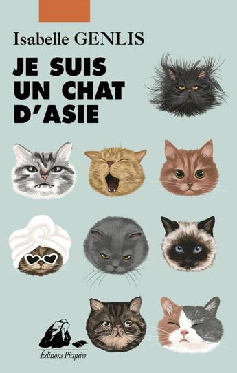 Couverture du livre « Je suis un chat d'Asie » de Isabelle Genlis aux éditions Picquier