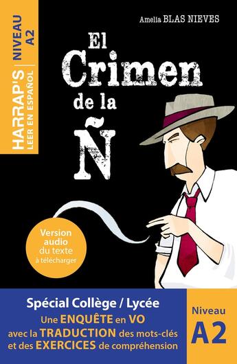 Couverture du livre « Leer en espanol : El Crimen de la N ; Lecturas graduadas ; A2 » de Amelia Blas Nieves aux éditions Harrap's