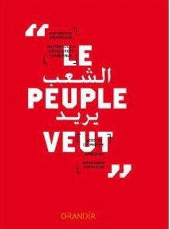 Couverture du livre « Le peuple veut » de  aux éditions Grandir