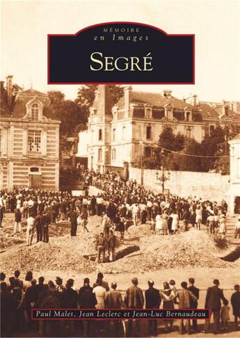 Couverture du livre « Segré » de  aux éditions Editions Sutton