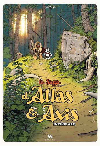 Couverture du livre « La saga d'Atlas & d'Axis : Intégrale t.1 à t.4 » de Pau aux éditions Ankama