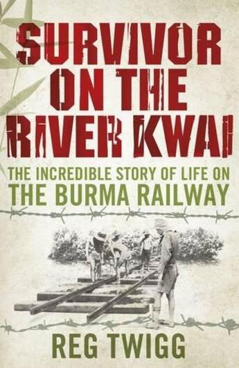 Couverture du livre « Survivor On The River Kwai » de Reg Twigg aux éditions Viking Adult