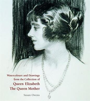 Couverture du livre « Watercolours and drawings from the collection of queen elizabeth the queen mother » de Owens aux éditions Royal Collection