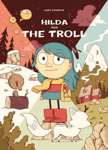 Couverture du livre « HILDA AND THE TROLL - HILDAFOLK » de Luke Pearson aux éditions Flying Eye Books