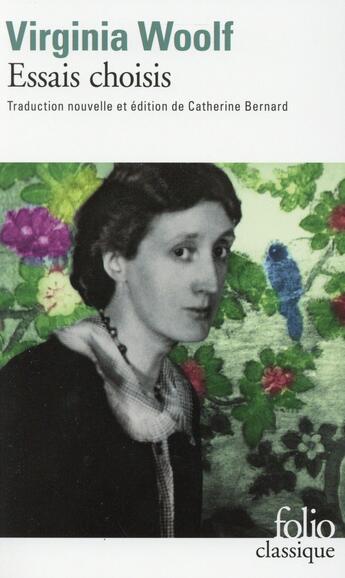 Couverture du livre « Essais choisis » de Virginia Woolf aux éditions Folio