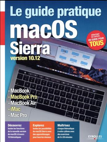 Couverture du livre « Le Guide Pratique Macos Sierra » de Fabrice Neuman aux éditions Eyrolles