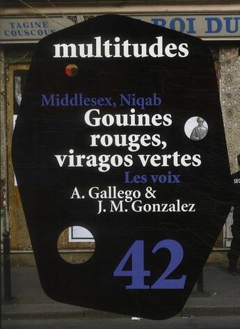 Couverture du livre « REVUE MULTITUDES Tome 42 : gouines rouges, viragos vertes » de Revue Multitudes aux éditions Amsterdam