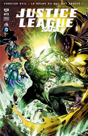 Couverture du livre « Justice League saga n.11 » de Geoff Johns aux éditions Urban Comics Press