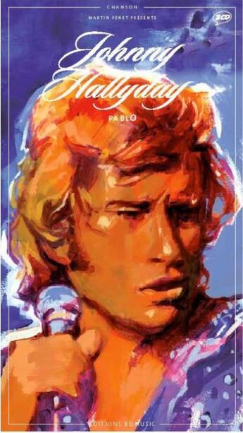 Couverture du livre « Johnny Hallyday » de Penet et Pablo aux éditions Bd Music