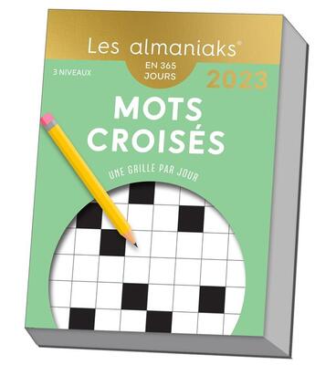 Couverture du livre « Mots croisés (édition 2023) » de  aux éditions Editions 365