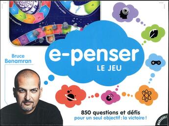 Couverture du livre « La boîte à quiz e-penser » de Bruce Benamran aux éditions Marabout