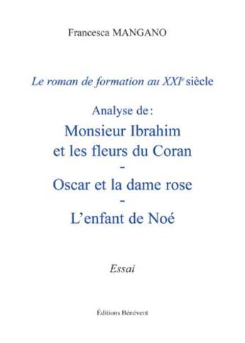 Couverture du livre « Le Roman De Formation Au Xxie Siecle » de Mangano aux éditions Benevent