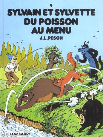 Couverture du livre « Sylvain et Sylvette T.9 ; du poisson au menu » de Jean-Louis Pesch aux éditions Dargaud