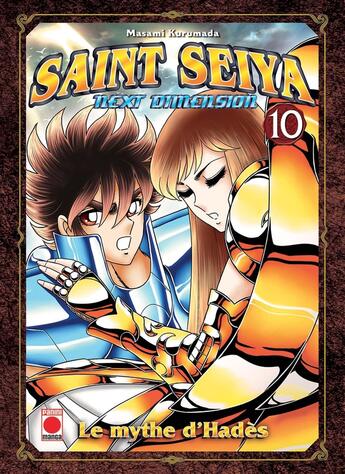 Couverture du livre « Saint Seiya - next dimension ; le mythe d'Hadès Tome 10 » de Masami Kurumada aux éditions Panini