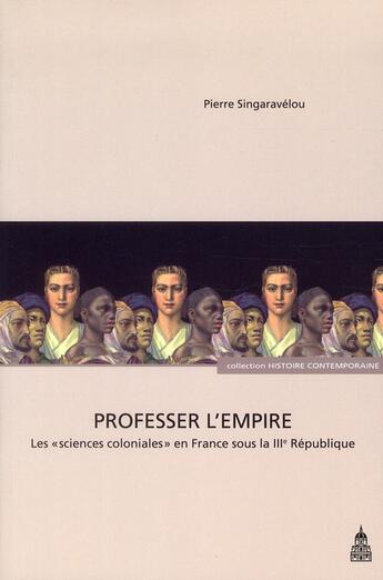 Couverture du livre « Professer l'Empire : les 