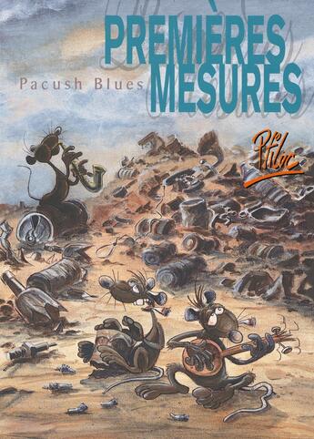 Couverture du livre « Pacush blues Tome 1 ; premières mesures » de Ptiluc aux éditions Vents D'ouest