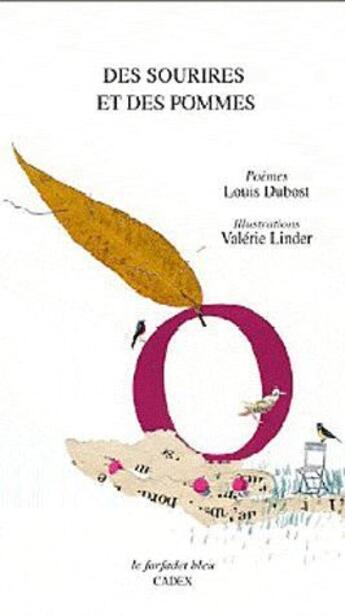 Couverture du livre « Des sourires et des pommes » de Louis Dubost aux éditions Cadex