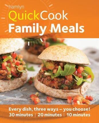 Couverture du livre « Hamlyn QuickCook: Family Meals » de Frost Emma Jane aux éditions Octopus Digital