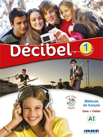 Couverture du livre « Decibel 1 (2019) - tout en 1 - livre + cahier + dvdrom » de Butzbach/Martin aux éditions Didier