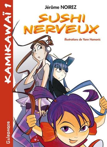 Couverture du livre « Sushi nerveux » de Jerome Noirez aux éditions Archipel