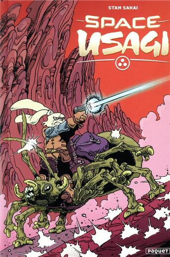 Couverture du livre « Usagi Yojimbo : space Usagi » de Stan Sakai aux éditions Paquet