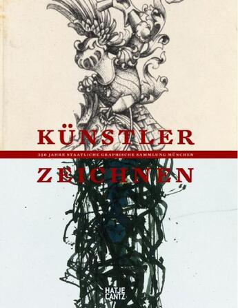 Couverture du livre « Künstler zeichnen » de Cantz Hatje aux éditions Hatje Cantz