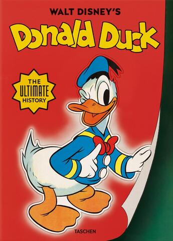 Couverture du livre « Disney Donald Duck » de David Gerstein aux éditions Taschen