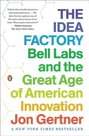 Couverture du livre « Idea factory, the » de Jon Gertner aux éditions Viking Adult