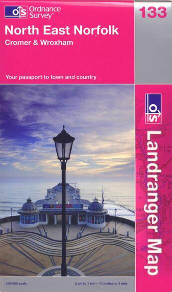 Couverture du livre « North east norfolk » de  aux éditions Ordnance Survey