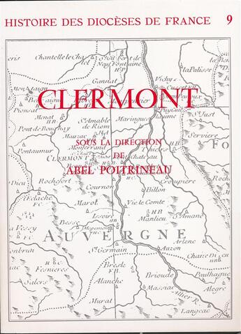 Couverture du livre « Clermont » de Abel Poitrineau aux éditions Beauchesne