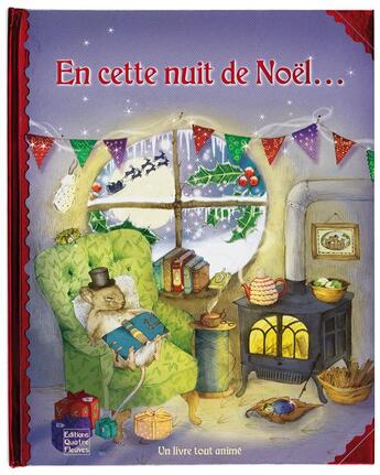 Couverture du livre « En cette nuit de Noël » de Claire Trevise et Jessica Johnson aux éditions Quatre Fleuves