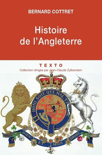 Couverture du livre « Histoire de l'Angleterre » de Bernard Cottret aux éditions Tallandier