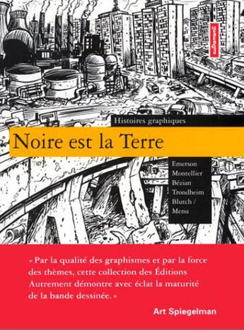 Couverture du livre « Noire Est La Terre » de Autrement aux éditions Autrement